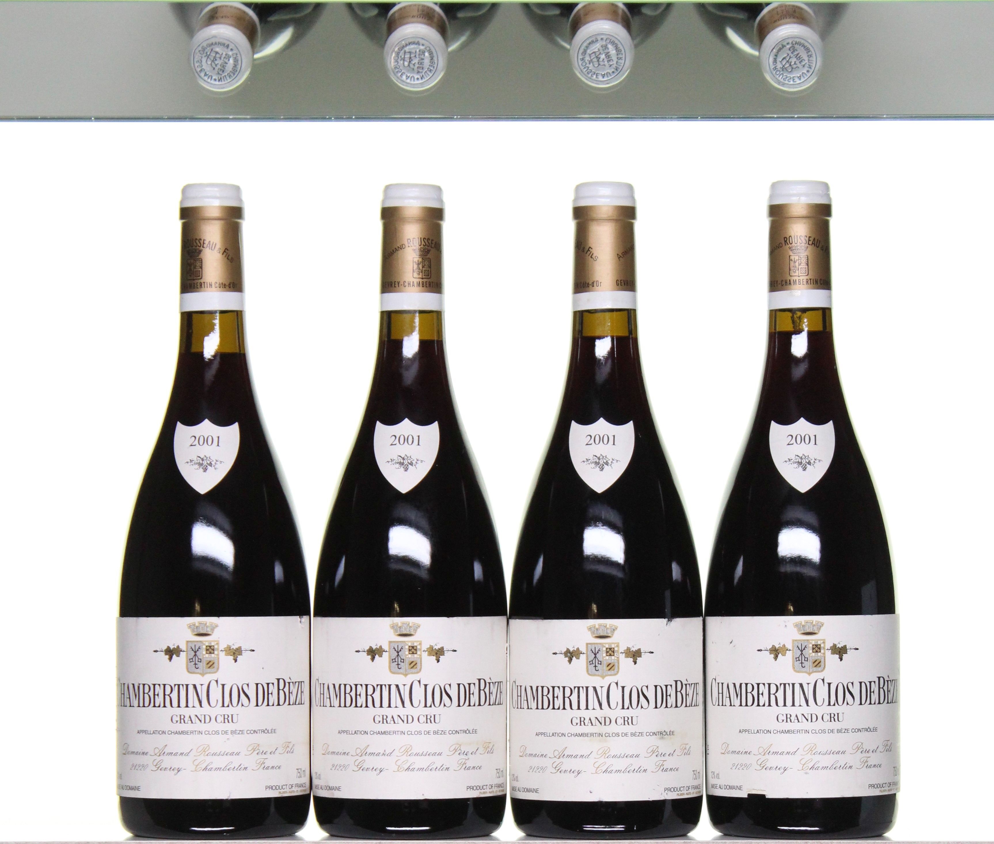 2001 Chambertin Grand Cru, Clos de Beze, Domaine Rousseau, 4 x 75cl