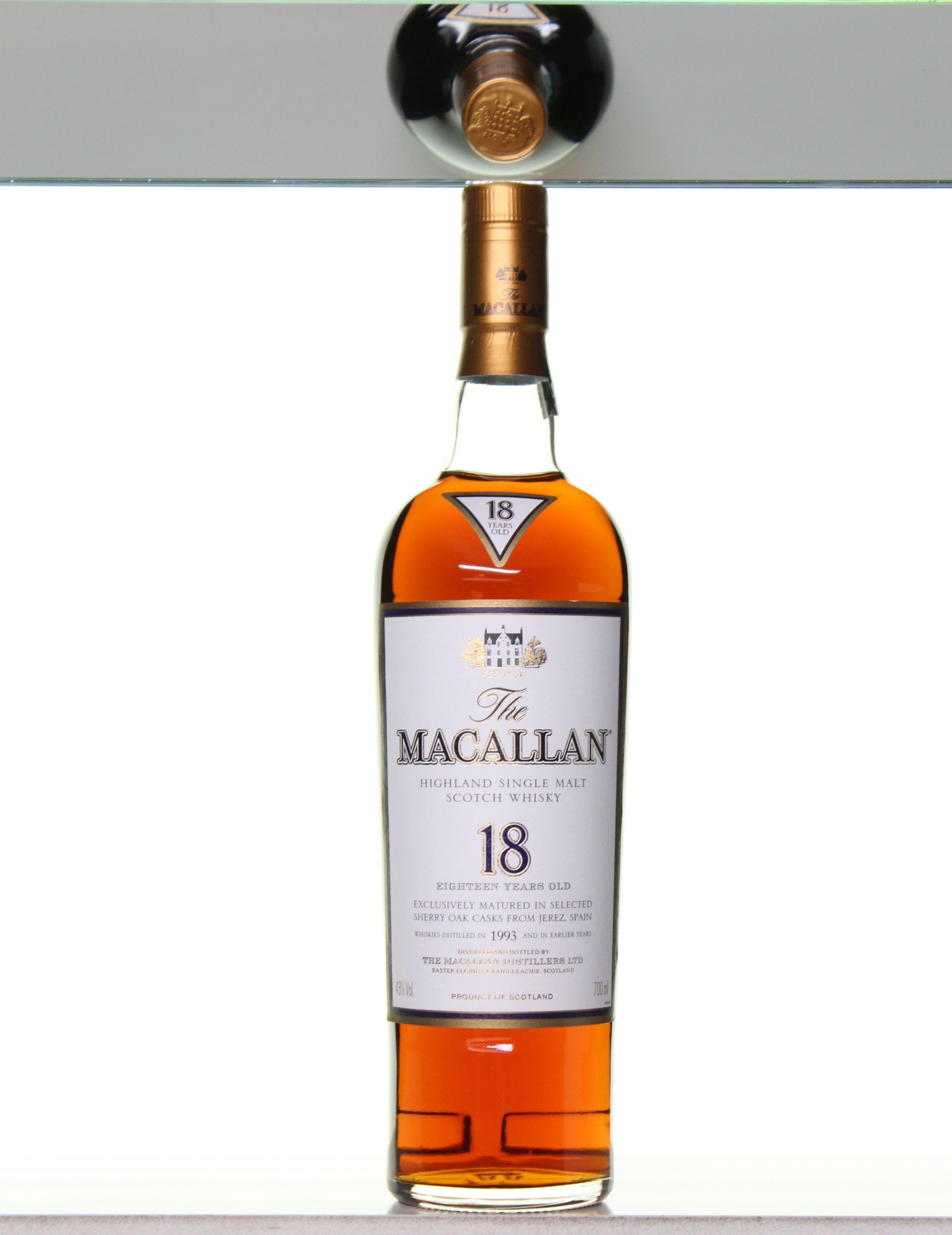 The Macallan, 18 year old single malt whisky