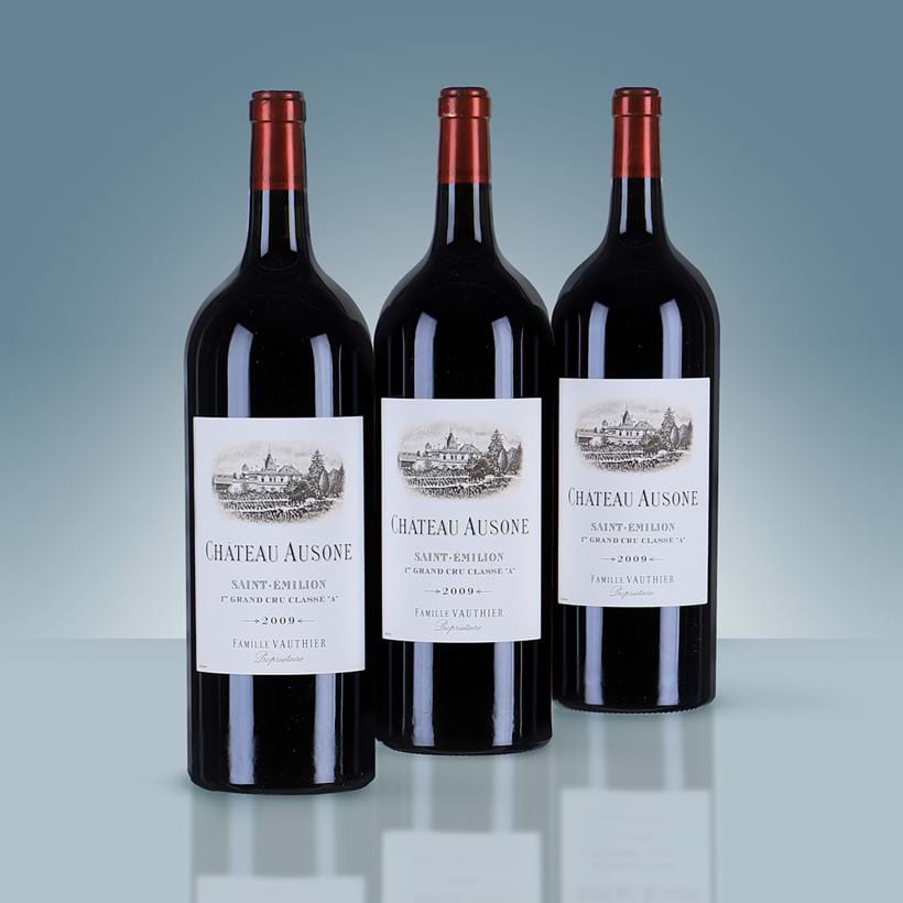 Inline Image - Lot 68: 2009 Chateau Ausone Premier Grand Cru Classe A, Saint-Emilion Grand Cru, OWC, 3x150cl, IN BOND | Est. £2,400-3,000 (+ fees)