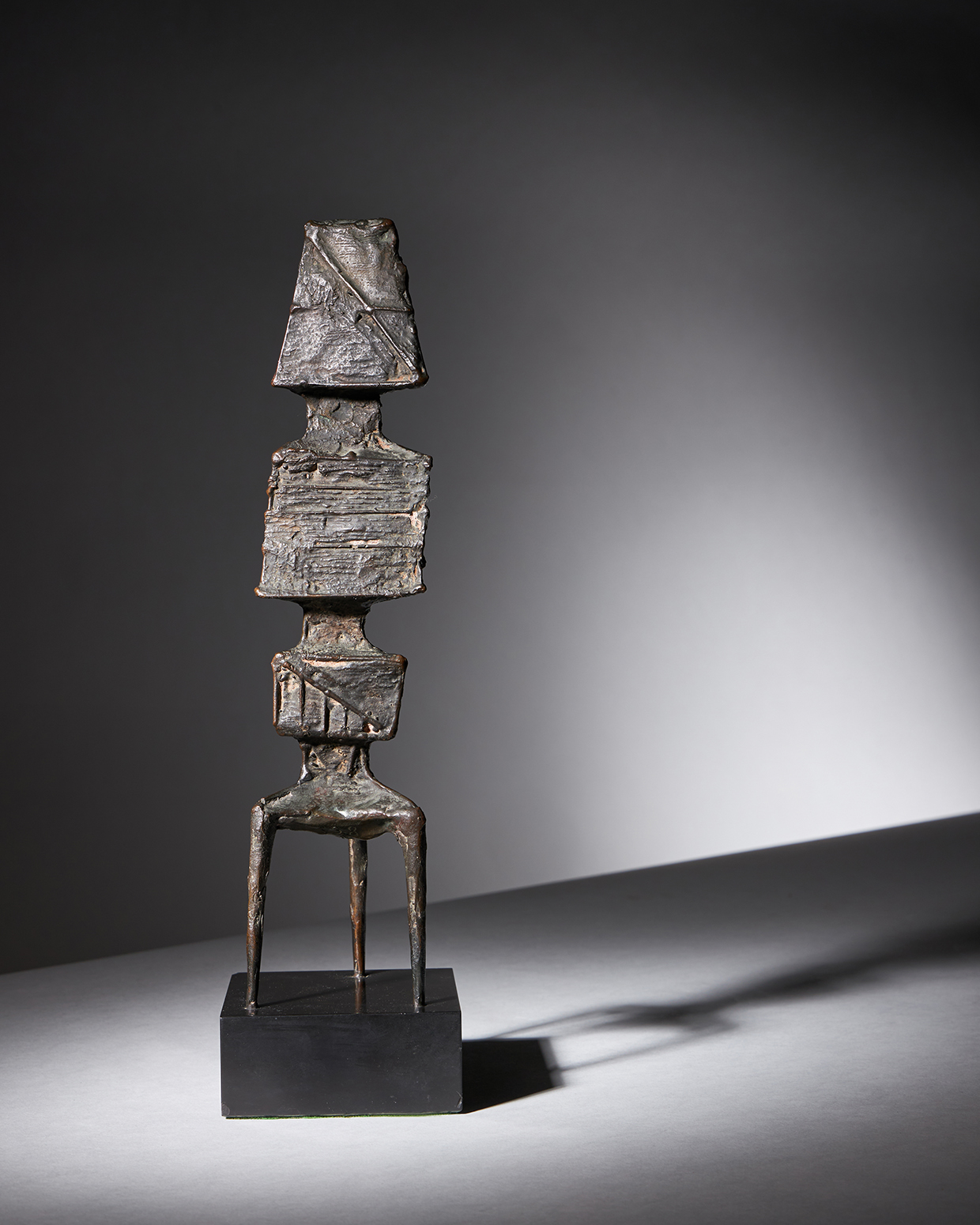 Inline Image - Lot 117: λ Lynn Chadwick, 'Maquette for the Trigons', bronze | Est. £10,000-15,000 (+ fees)