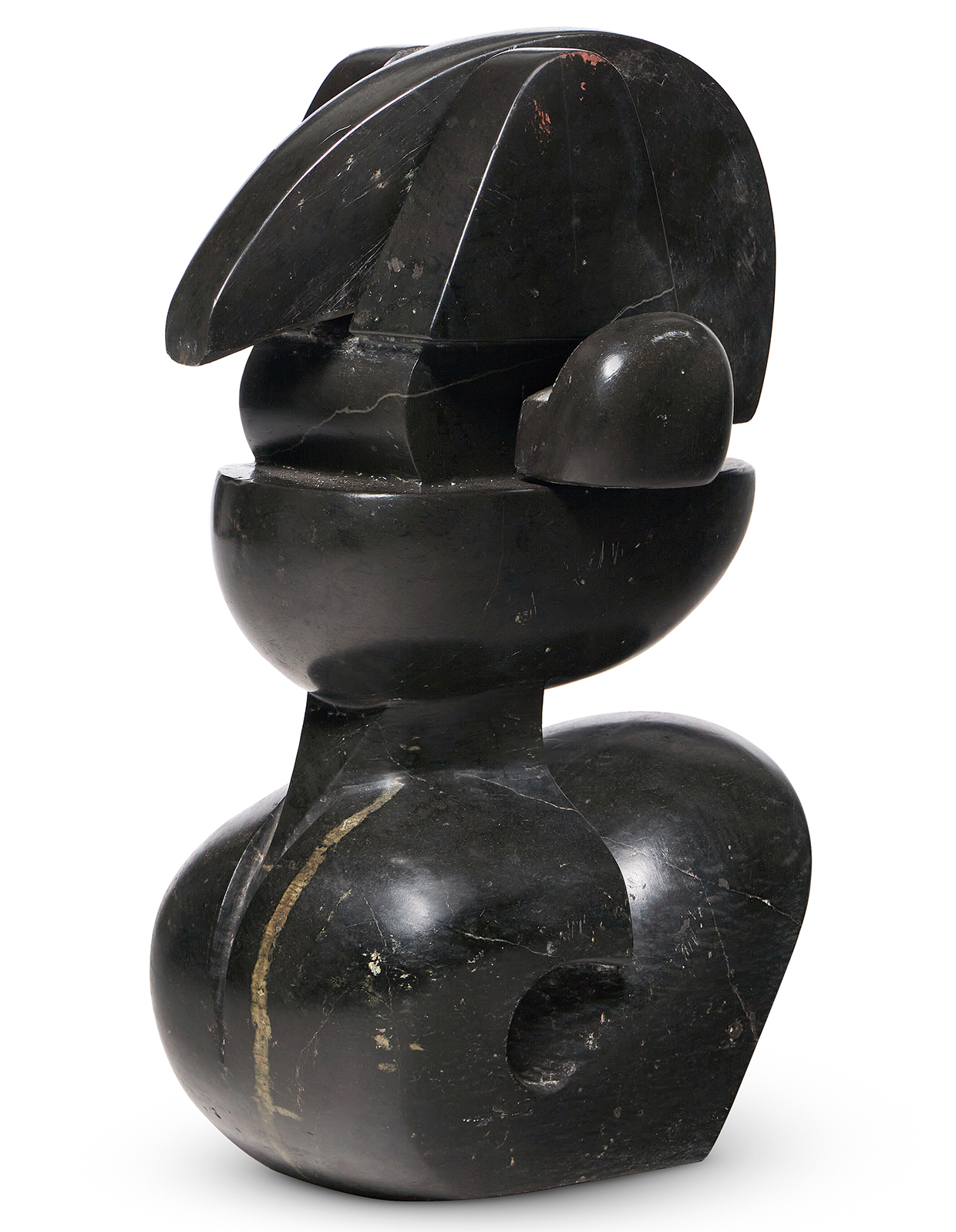 Inline Image - Lot 49: λ Andrea Cascella (Italian 1920-1990), 'Abstract Head', black marble | Est. £6,000-10,000 (+ fees)