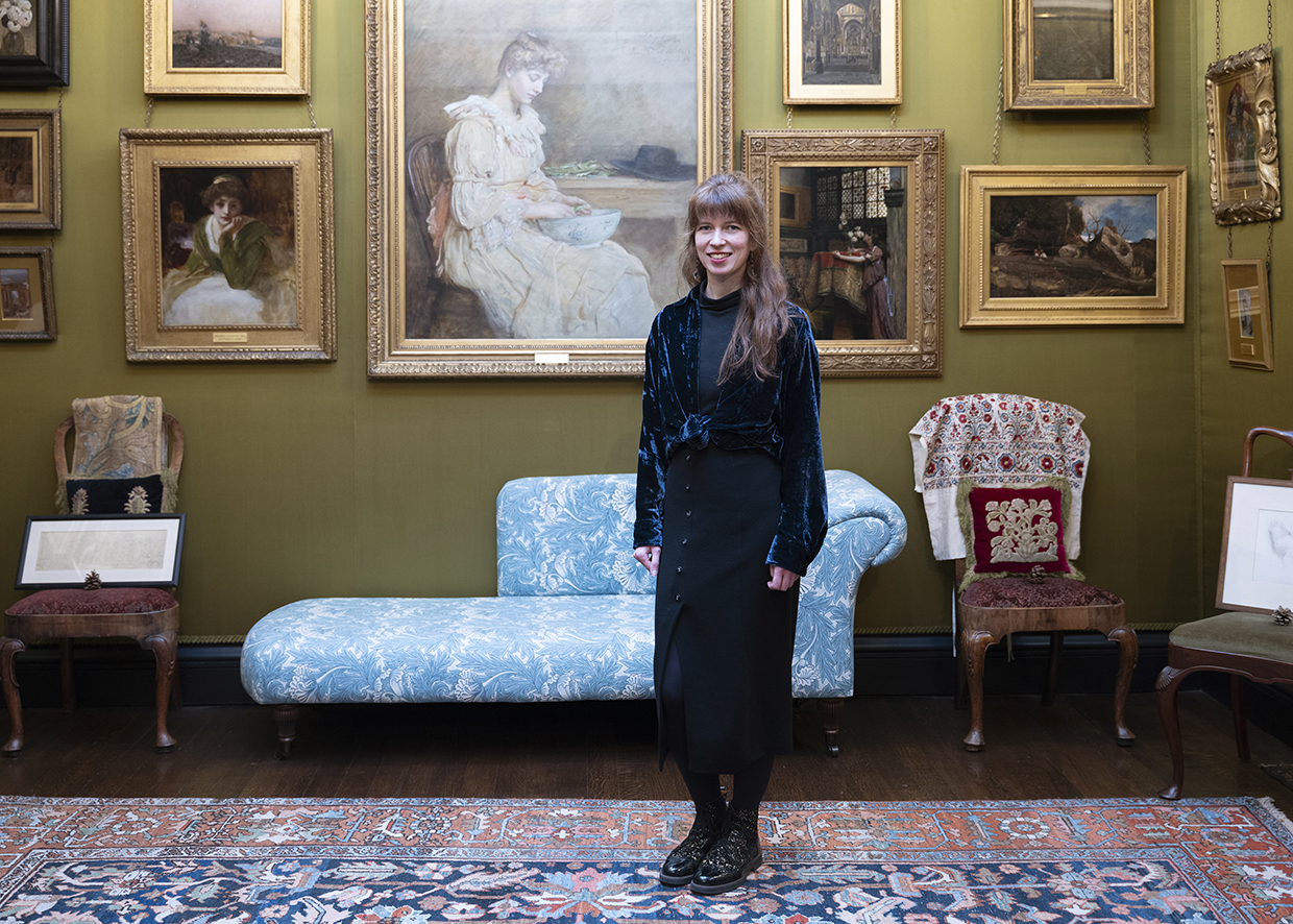 Hannah Lund, Curator of Exhibitions and Displays, Leighton House ©RBKC. Image Jaron James.jpg