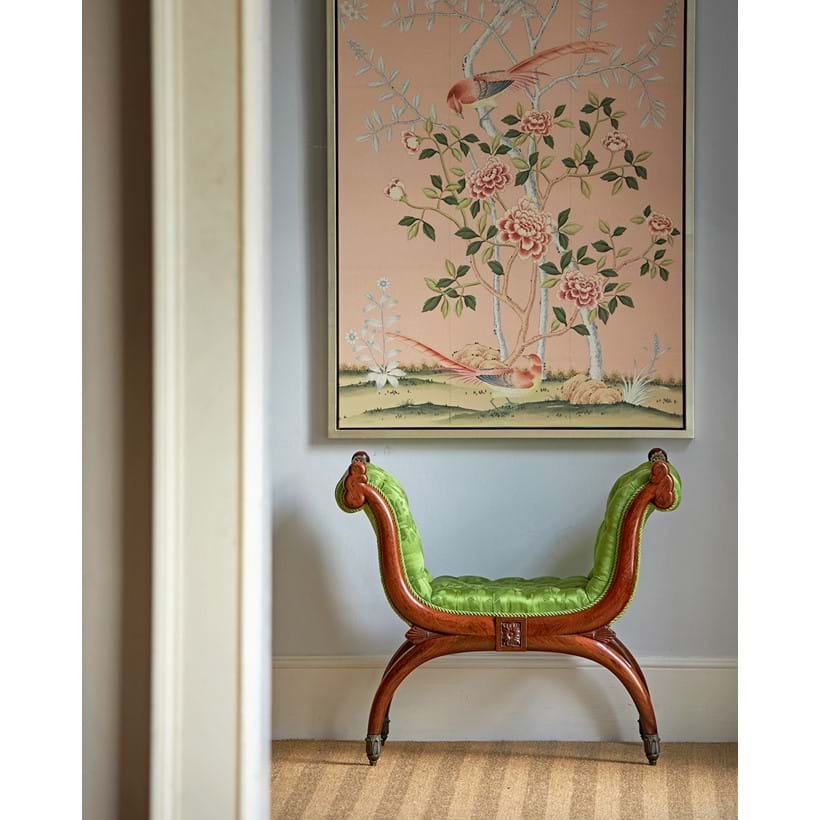 Inline Image - Lot 159: A fine pair of Regency rosewood and bronze mounted hall or window seats, in the manner of Thomas Hope, circa 1815 | Est. £5,000-10,000 (+ fees)