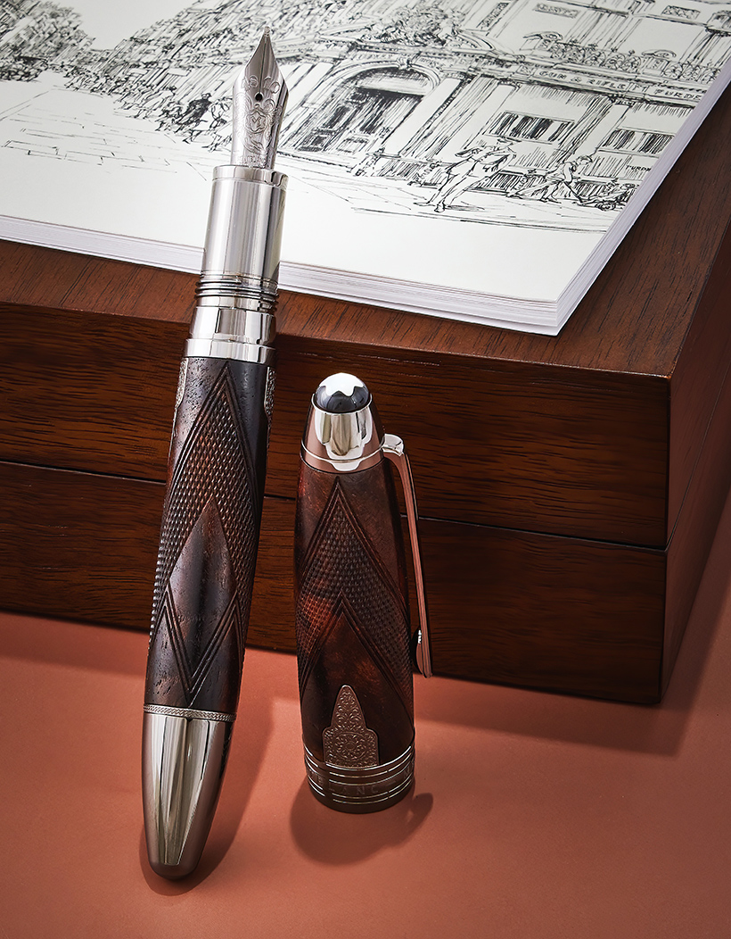 Inline Image - Montblanc, Meisterstück Great Masters, James Purdey & Sons, a special edition fountain pen, 2019 | Sold for £4,032
