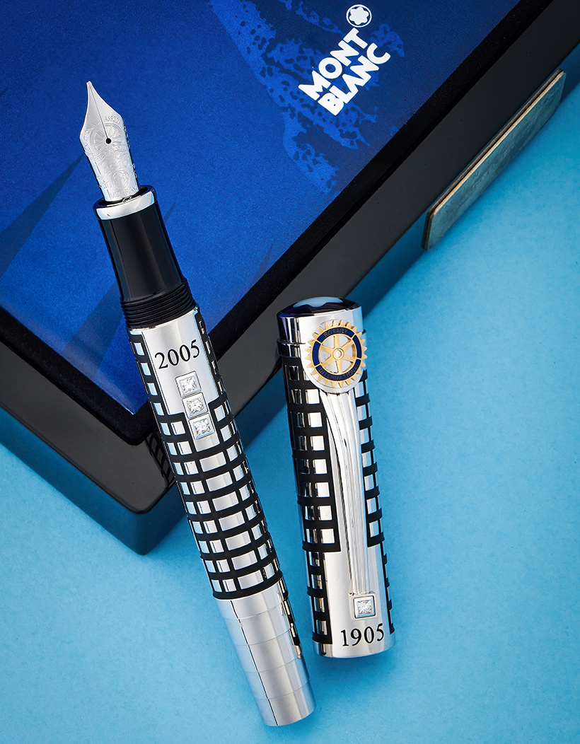Inline Image - Montblanc, The Rotary Centennial, a limited edition fountain pen, no. 002/100, 2005 | Sold for £4,410