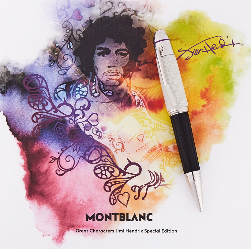Inline Image - Montblanc, Great Characters, Jimi Hendrix, a special edition ballpoint pen, 2023 | Sold for £693