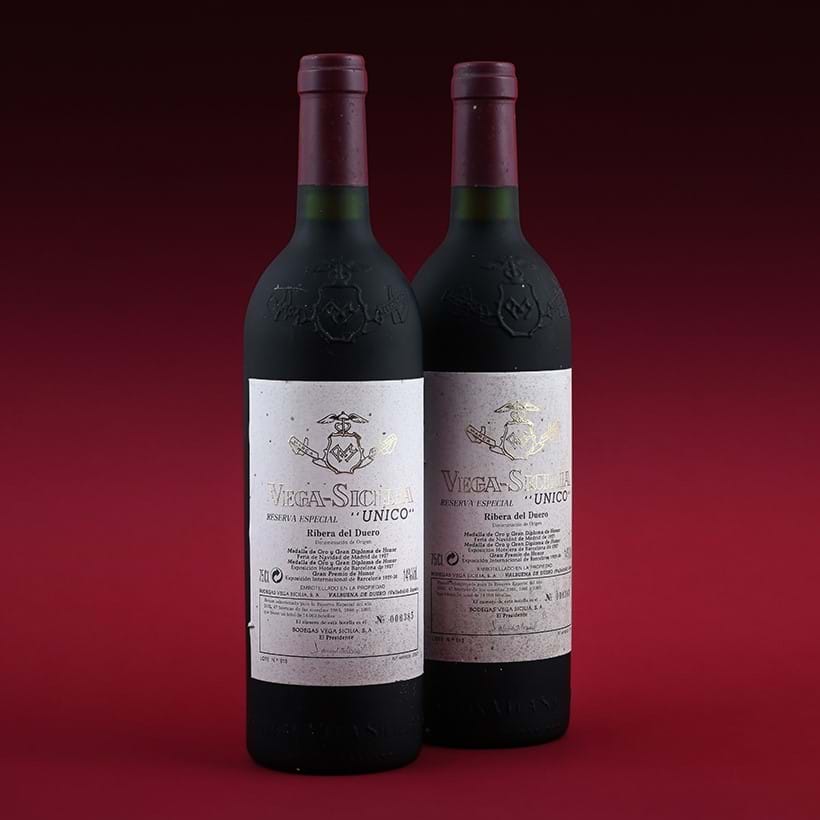 Inline Image - Coming up in April is an important collection of Vega Sicilia Unico from 1960-1990