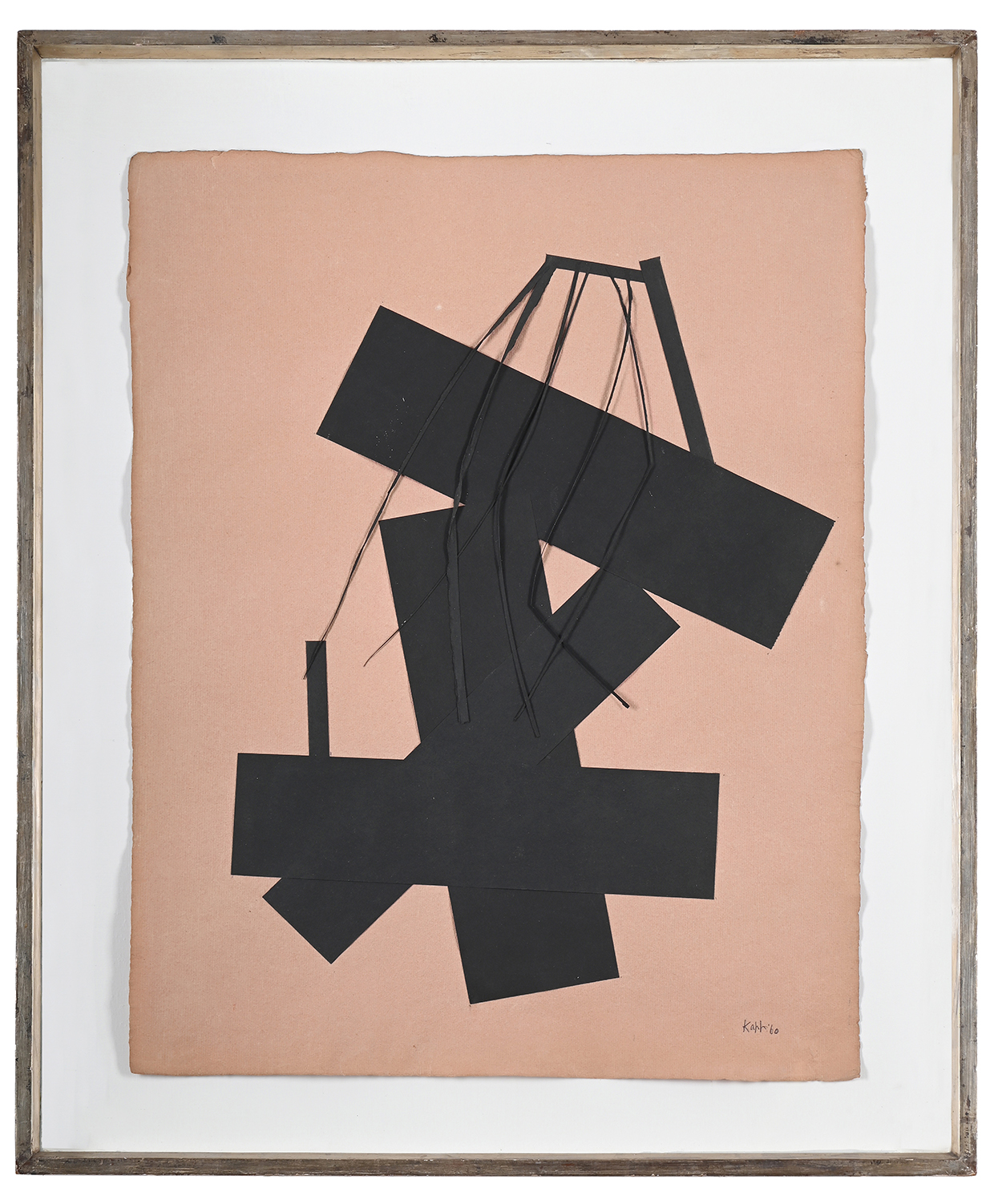 Inline Image - Lot 1245: λ Edmond Kapp (British 1890-1978), 'Untitled (Construction Collage)', Collage | Est. £200-400 (+ fees)