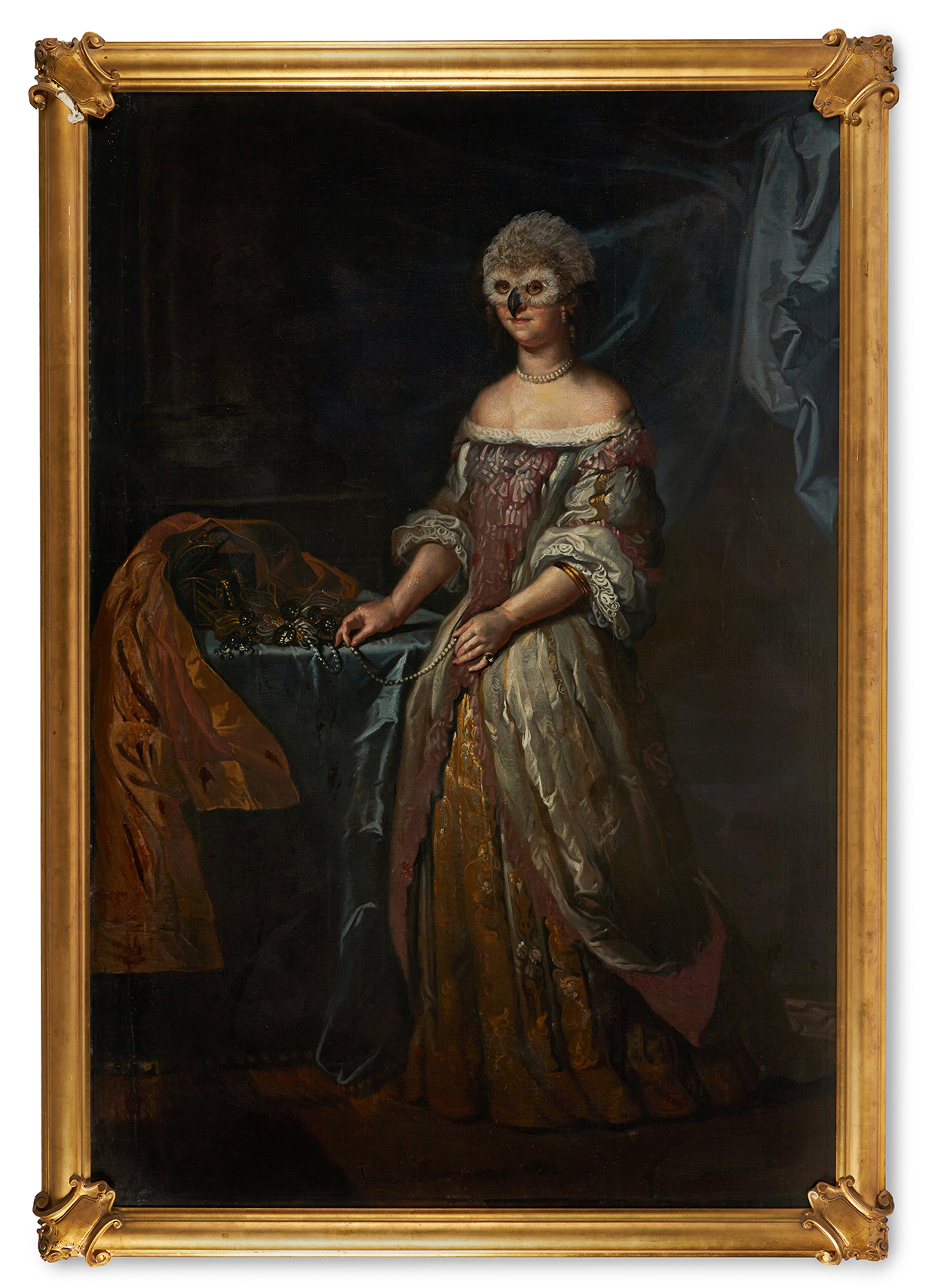 Inline Image - Lot 91A: James Perkins Studio, 'The Night Owl', oil and acrylic | Est. £2,000-3,000 (+ fees)