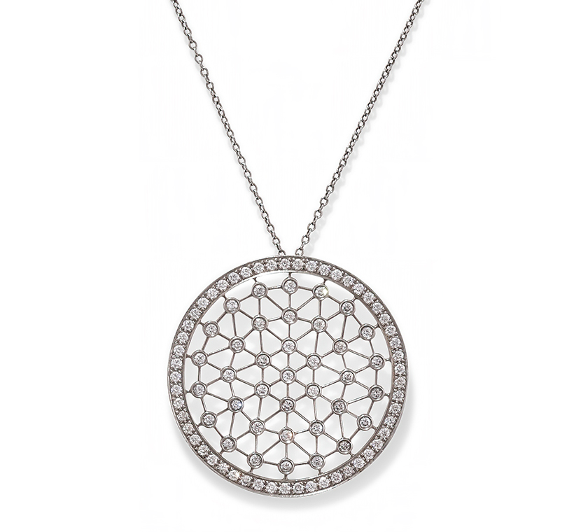 14730 Lot 224 Tiffany & Co., a diamond set 'Voile' pendant - Sold for £3,276.jpg