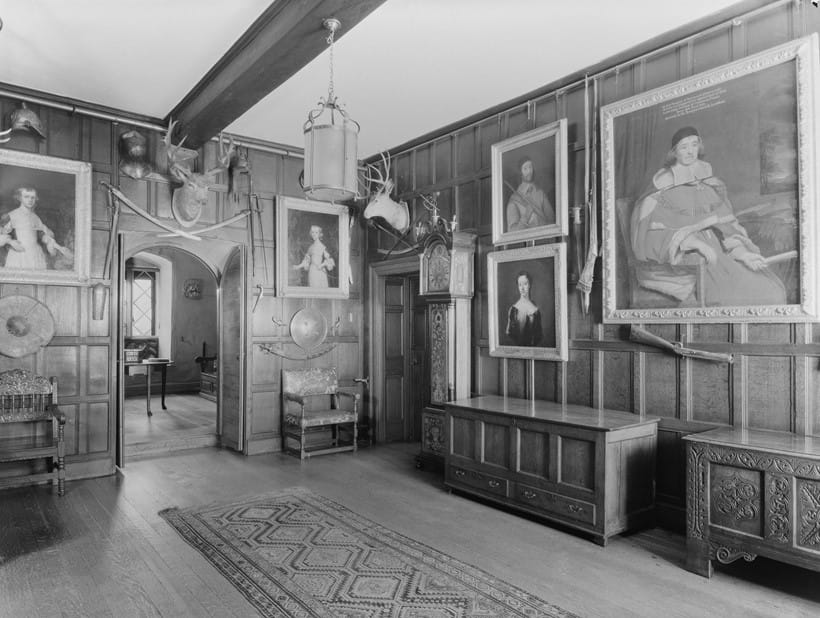 Inline Image - The Front Hall, Gwysaney Hall | Credit Country Life/Future Publishing Ltd.