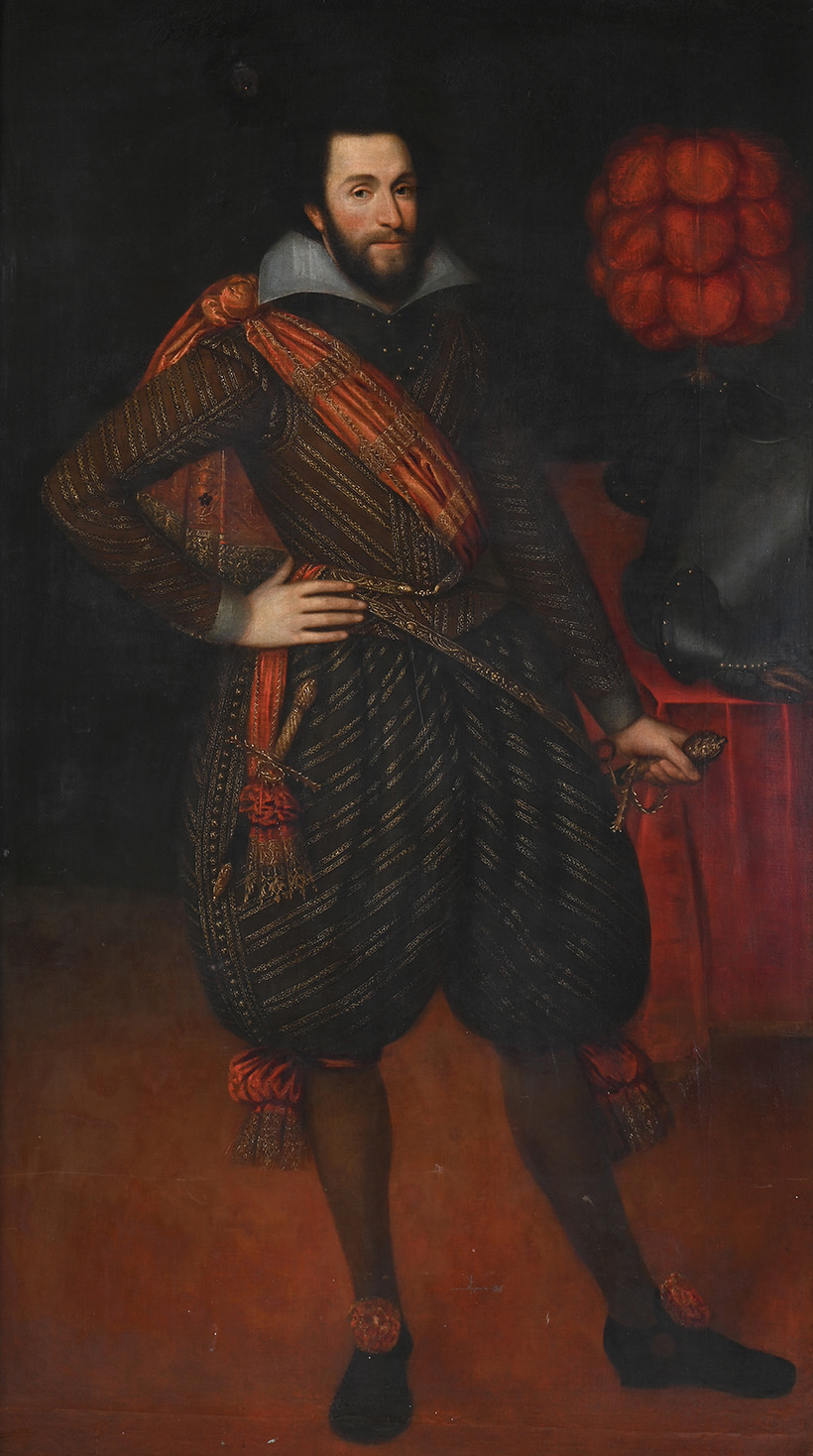 Inline Image - Lot 4: Circle of Daniel Mytens the Elder (Dutch 1590-1648), 'Portrait of Colonel Thomas Davies of Gwysaney', Oil on Canvas | Est. £15,000-25,000 (+ fees) | Auction date: 11 June 2025