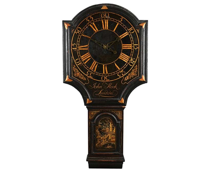 Inline Image - A George III Black and Gilt Japanned Tavern Timepiece | Est. £2,000-3,000 (+ fees) | Auction date: 9 September 2025