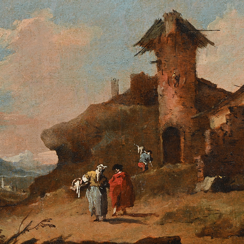 The Art of Francesco Guardi: Capriccio Landscape with Ruined Buildings and Figures in the Foreground | Old Master, British & European Art | Wednesday 11 June 2025