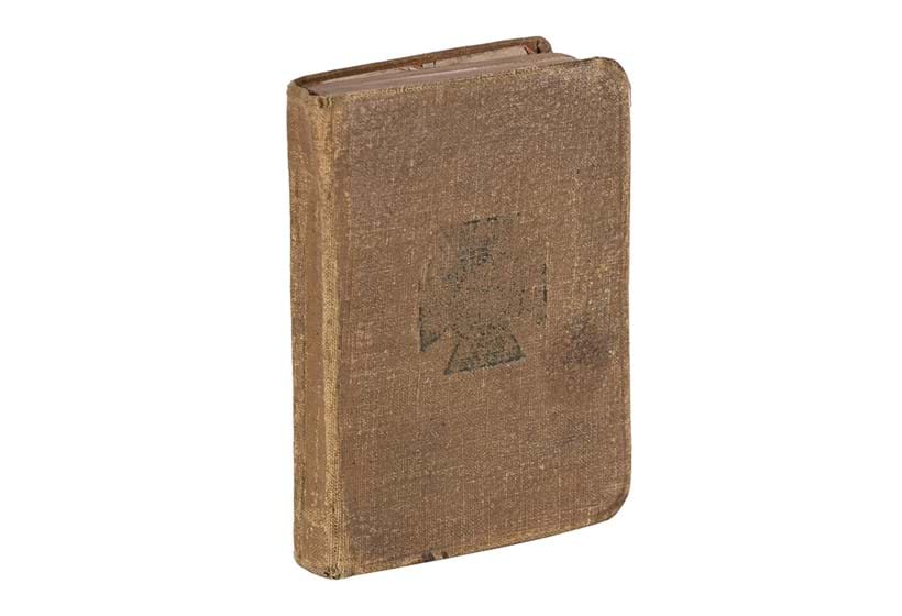 Inline Image - Sir Stanley Spencer's Bible, 1918, 9th battalion, Royal Berkshire Regiment, British Salonika Forces, whilst on active service | Est. £800-1,200 (+ fees)