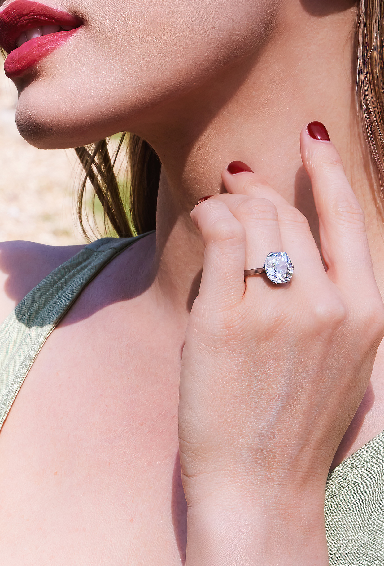 Inline Image - A diamond single stone ring | Est. £15,000-20,000 (+ fees) | 12 June 2025