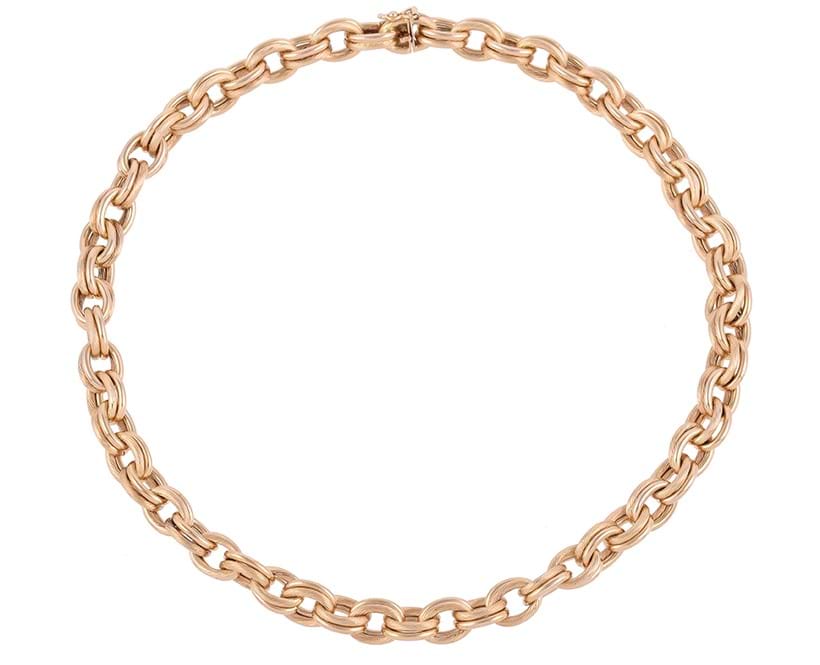 Inline Image - Hermès, Destrier, a gold collar necklace London 1990 | Sold for £10,000