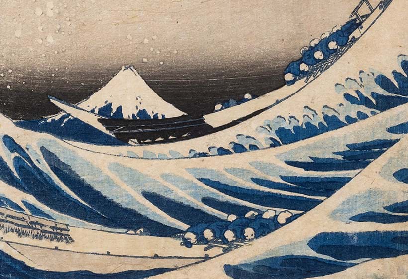 Inline Image - Detail from 'Under the Wave off Kanagawa'