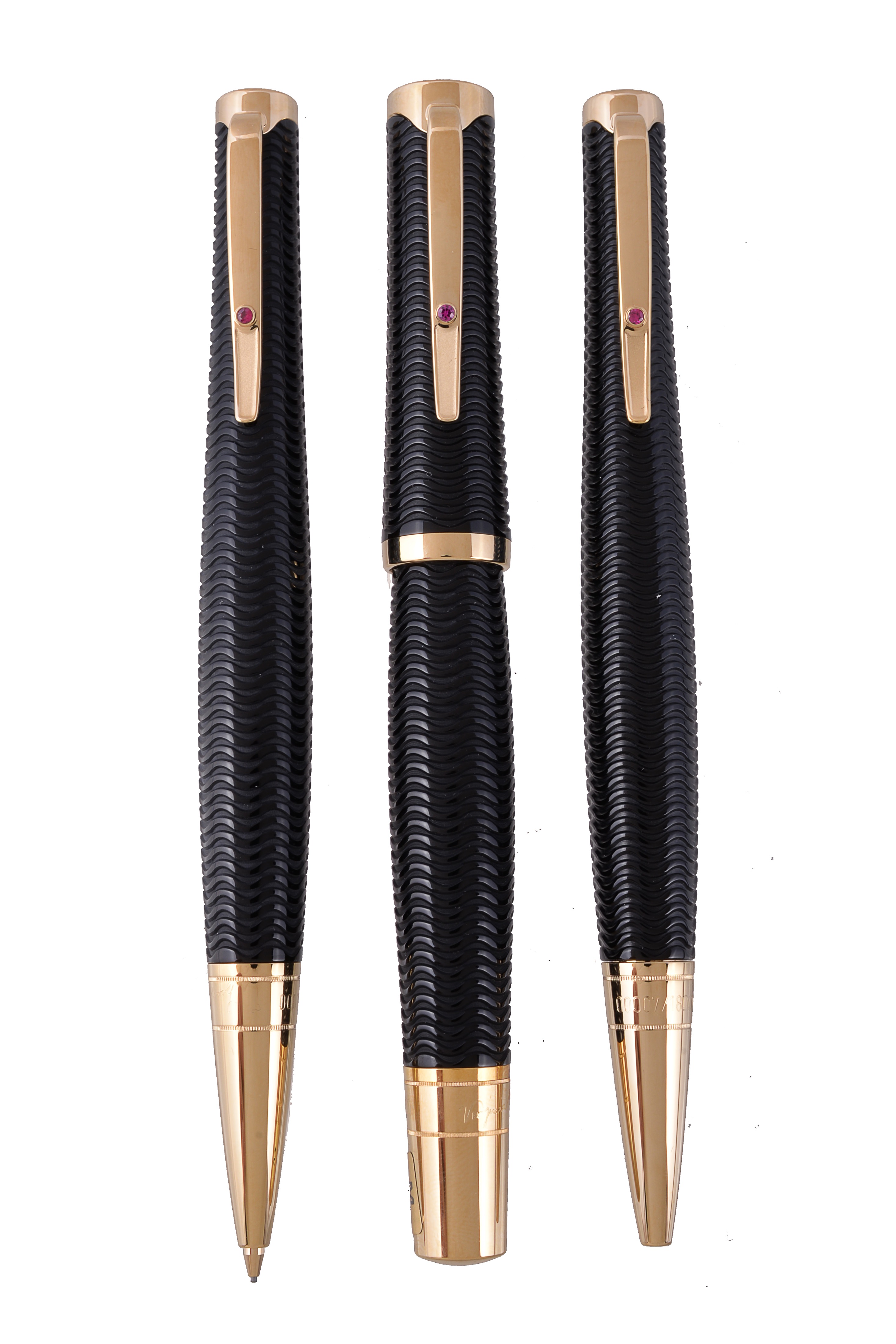 Montblanc, Writer's Edition, Virginia Woolf, a limited edition fountain pen, ball point pen and propelling pencil, circa 2006