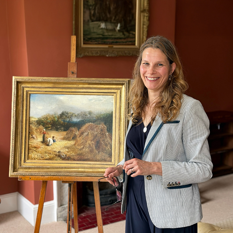 A Social Critique in Pastoral Form: Samuel Palmer’s 'The Gleaning Field' | The Richard Feigen Collection | 2 July 2025