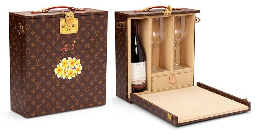 Inline Image - Louis Vuitton, a Monogram coated canvas wine case | Sold for £2,250