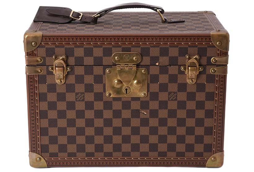 Inline Image - Louis Vuitton, a Damier canvas hard travel case | Sold for £2,000