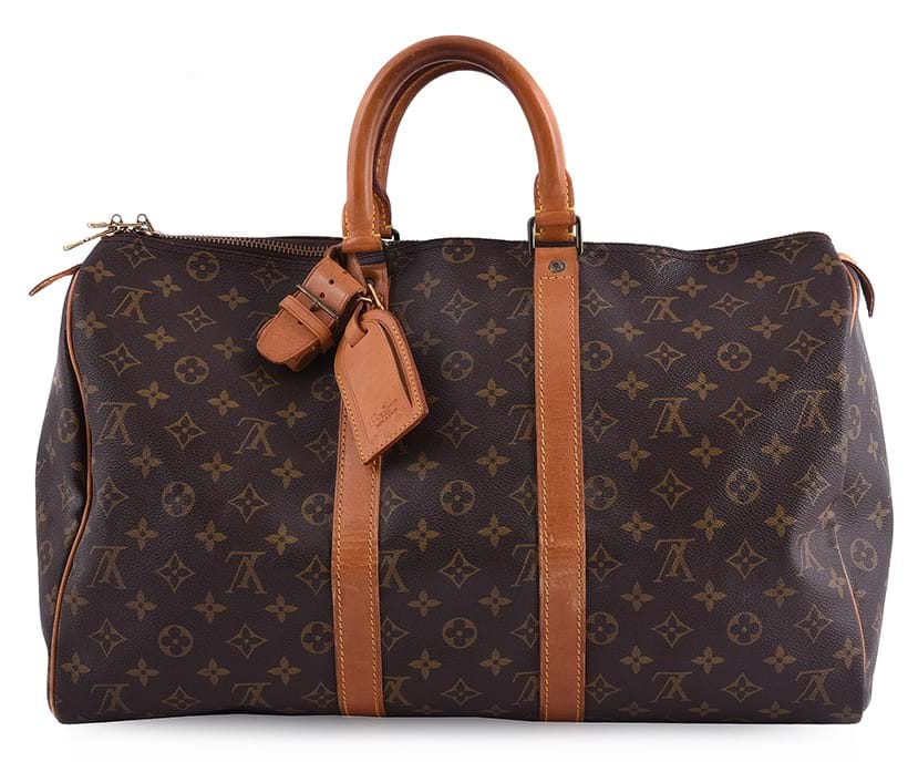 Inline Image - Louis Vuitton, Monogram, Keepall 45, a coated canvas and leather travel bag | Sold for £756