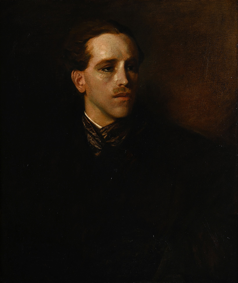 Inline Image - Lot 156: Glyn Philpot (British 1884-1937), Man in Black, oil on canvas, 1926 | Sold for £60,680