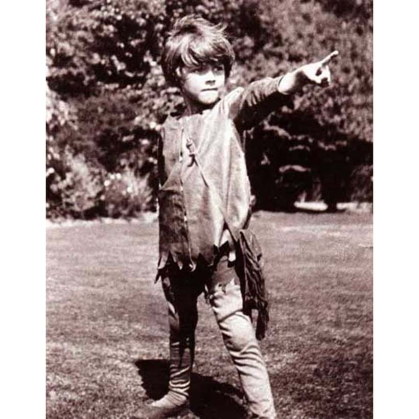 Inline Image - Michael Llewelyn Davies, aged 6, dressed as Peter Pan