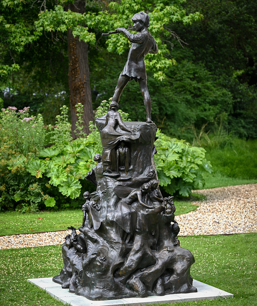 Inline Image - Sir George James Frampton RA (1860-1928), Peter Pan, Bronze | Est. £100,000-150,000 (+ fees)
