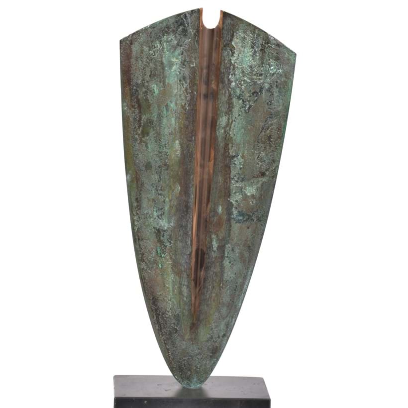 Inline Image - Denis Mitchell (British 1912-1993), St Keverne, 
bronze, inscribed with initials, dated 1971, 
numbered 6/7 on the underside of base; est. £6,000-8,000 (+fees)
