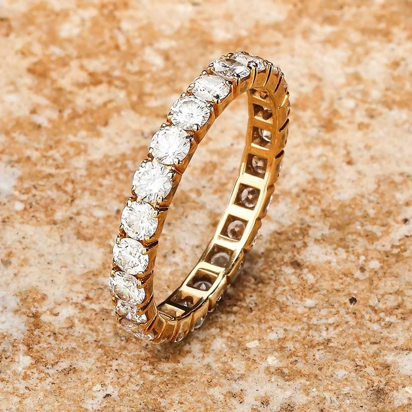 Inline Image - Bulgari, a diamond eternity ring | Sold for £2,520