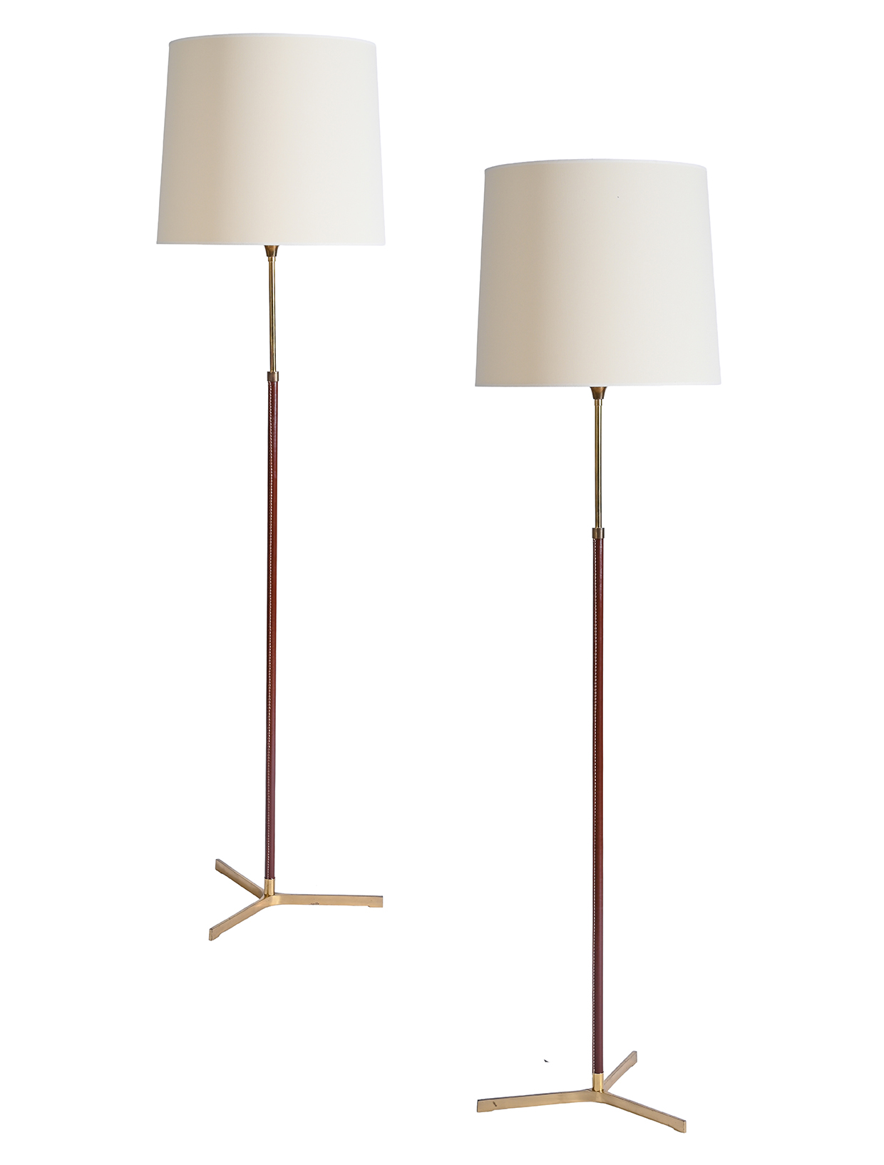 Inline Image - Lot 3: Manner of Gino Sarfatti (Italian, 1912-1985) a pair of standard lamps, Italian, modern | Sold for £4,445