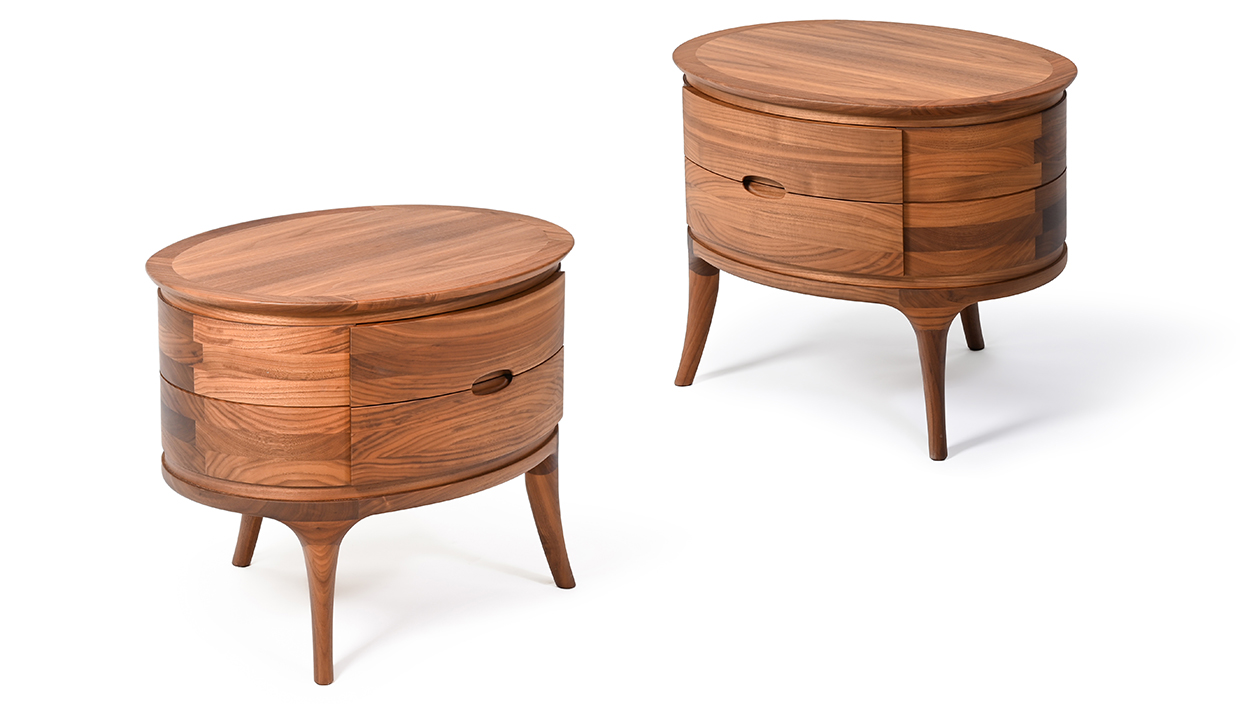 Lot 70 - Roberto Lazzeroni (Italian, B.1950) for Ceccotti, a pair of 'Ainda' side tables, designed 2004, modern.jpg