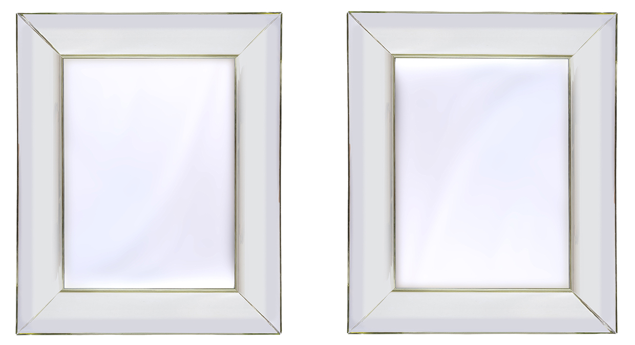Lot 120 - Roberto Giulio Rida (Italian, B. 1943), a pair of 'Infinito' mirrors, modern.jpg