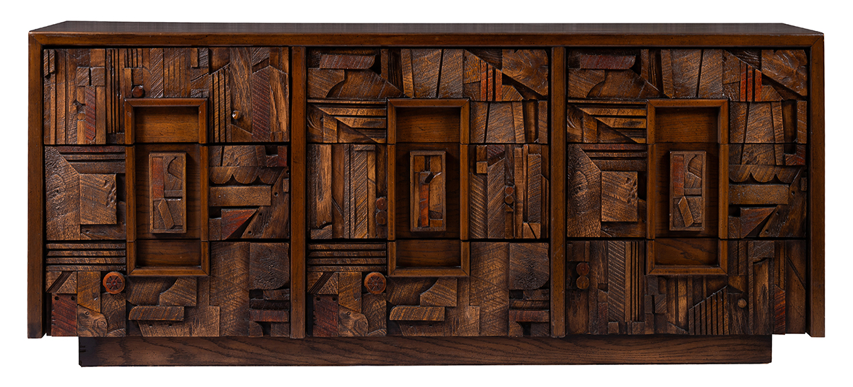 Lot 183 - Lane Furniture (American), a 'Pueblo' sideboard, second half 20th century.jpg