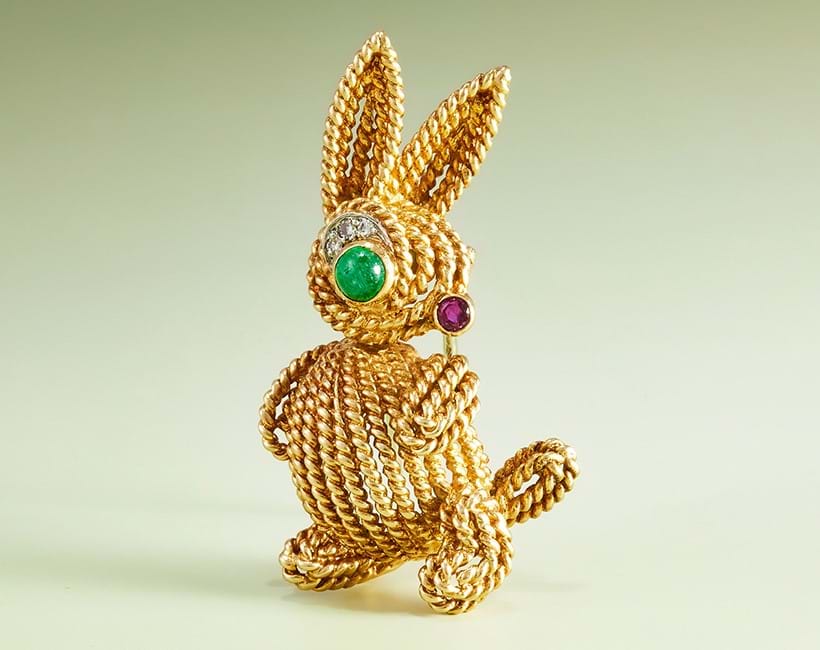 Inline Image - Van Cleef & Arpels, a gem set novelty brooch | Sold for £8,820
