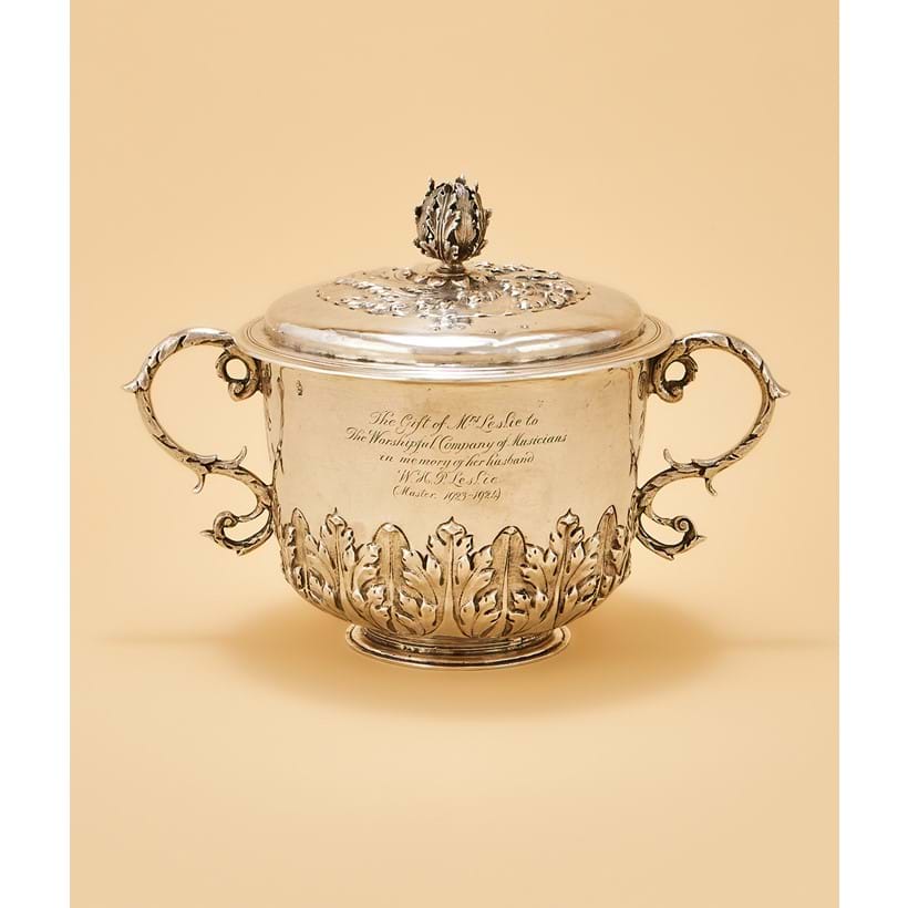 Inline Image - Lot 144: A Charles II silver Porringer and cover, John Duck, London 1680 | Est. £2,000-3,000 (+ fees)