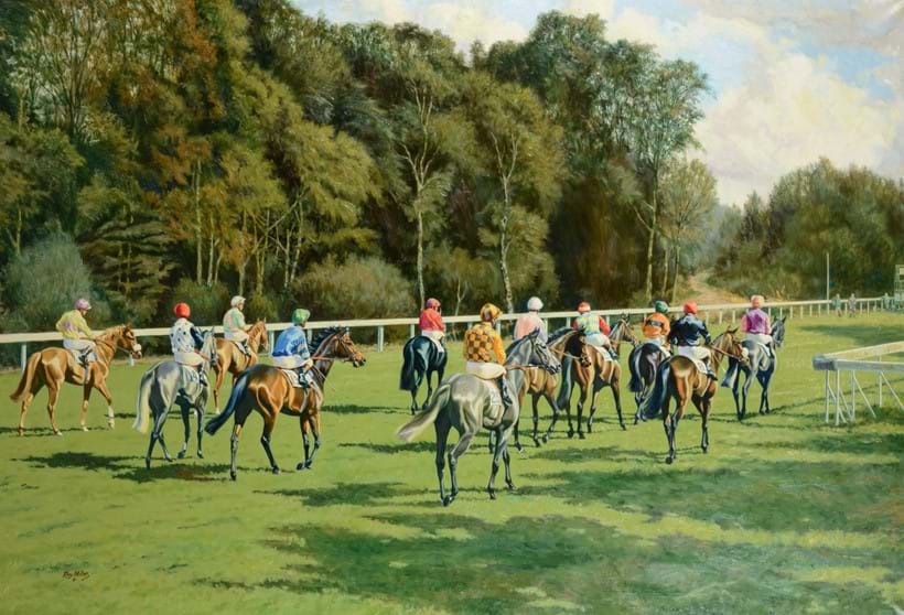 Inline Image - Roy Miller (American b. 1938), 'Time to Spare', oil on canvas; est. £3,000-5,000 (+fees)