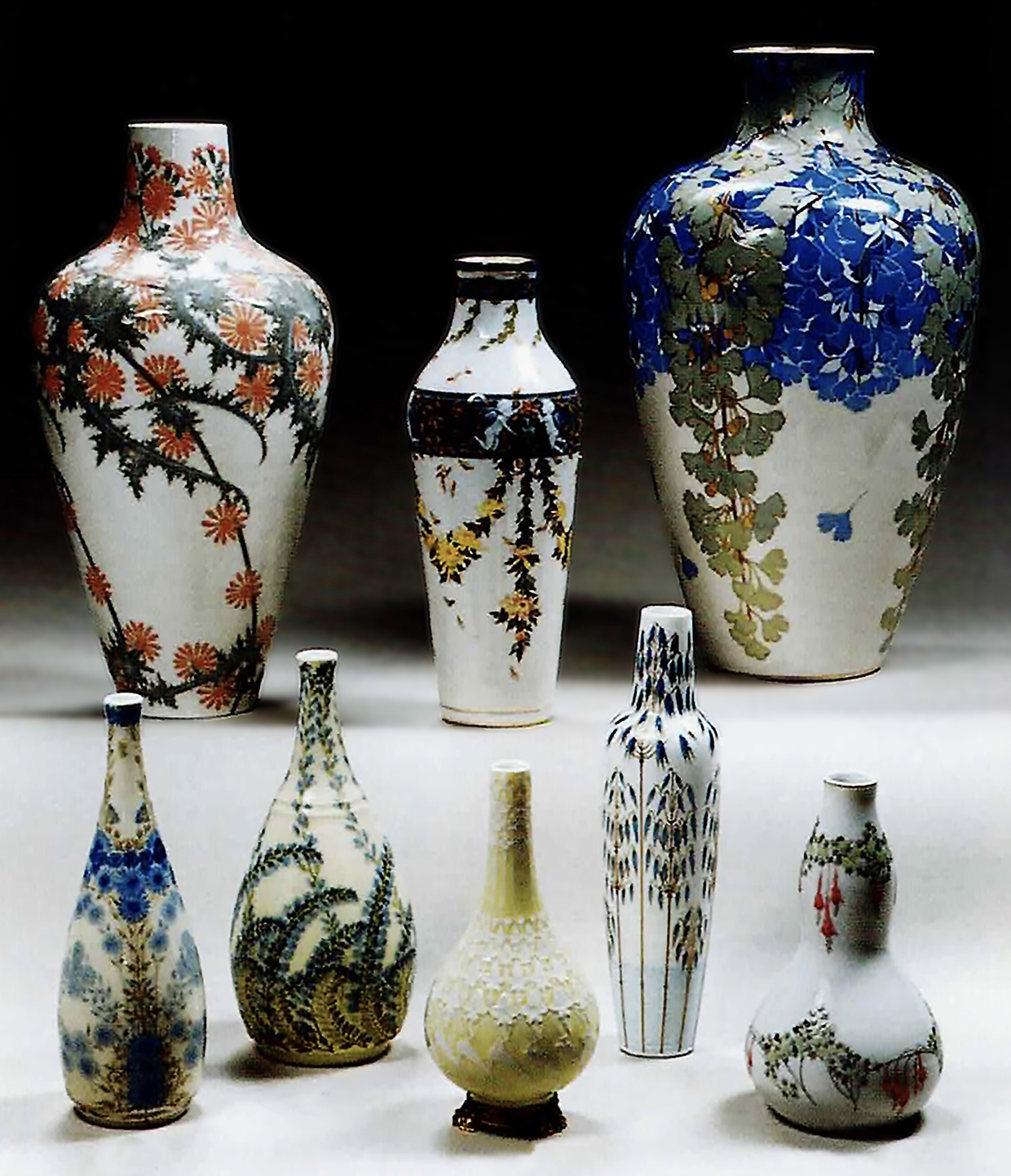 Inline Image - Art Nouveau vases