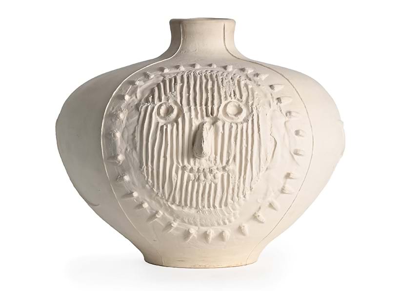 Inline Image - Lot 254: Pablo Picasso (Spanish 1881-1973), ‘Grand Vase Pékiné (Alain Ramié 370)’, White earthenware vase | Est. £20,000-30,000
