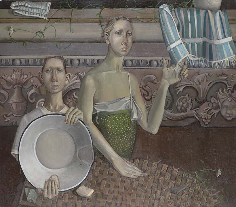 Inline Image - Lot 247: λ Alison Watt (Scottish B. 1965), ‘After the Bath’, Oil on canvas | Est. £20,000-30,000 (+ fees)