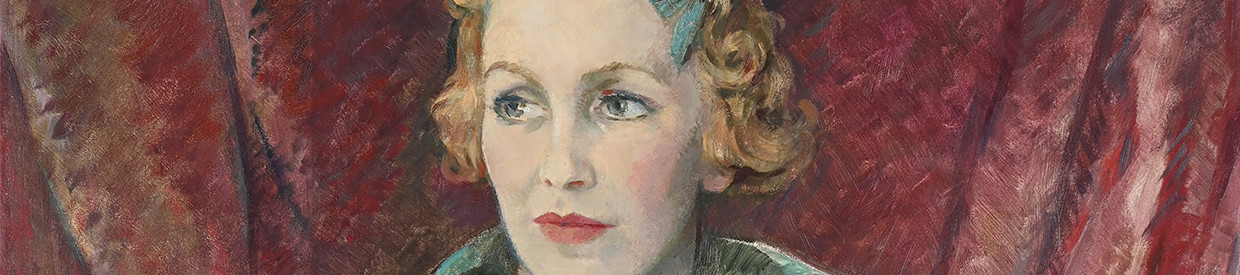 Lot 374: Glyn Philpot (British 1884-1937), ‘The Hon. Ruth Cable, Lady Benthall’