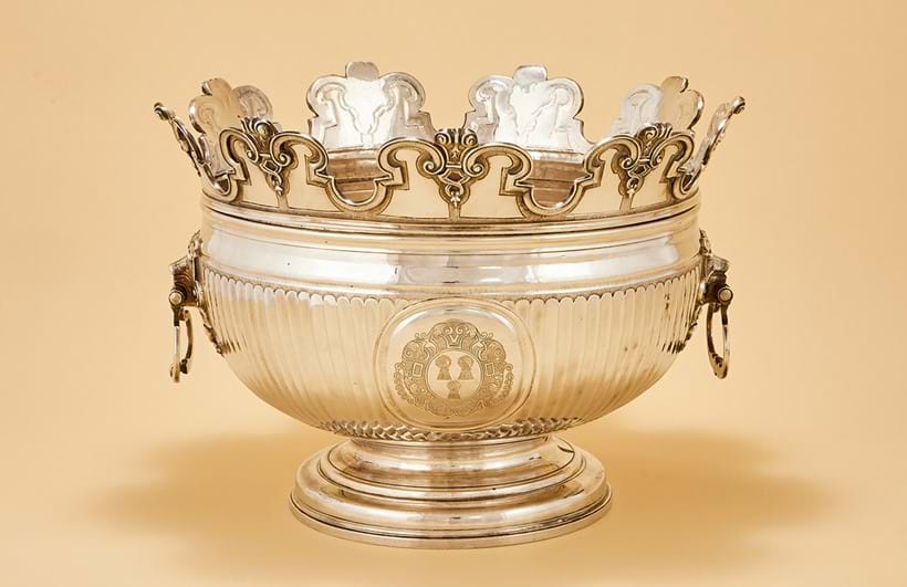 Inline Image - Lot 345: A George I silver Monteith Francis Garthorne, London 1715 | Sold for £30,440