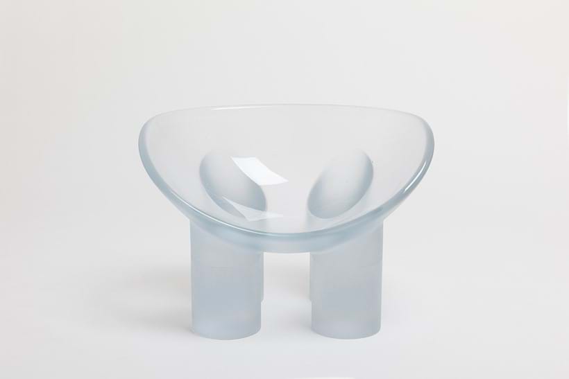 Inline Image - Roly-Poly Chair Water, Lithium Barium Crystal, Faye Toogood, Assemblage 5: Earth, Moon, Water