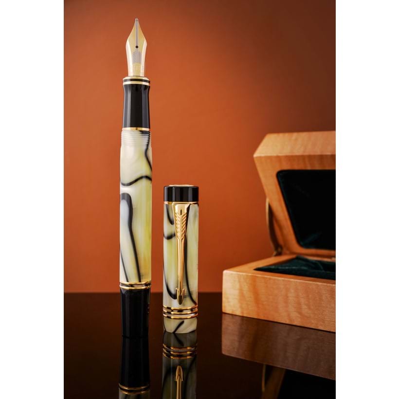 Inline Image - Parker, Norman Rockwell, a limited edition marbled fountain pen; est. £400-500 (+fees)