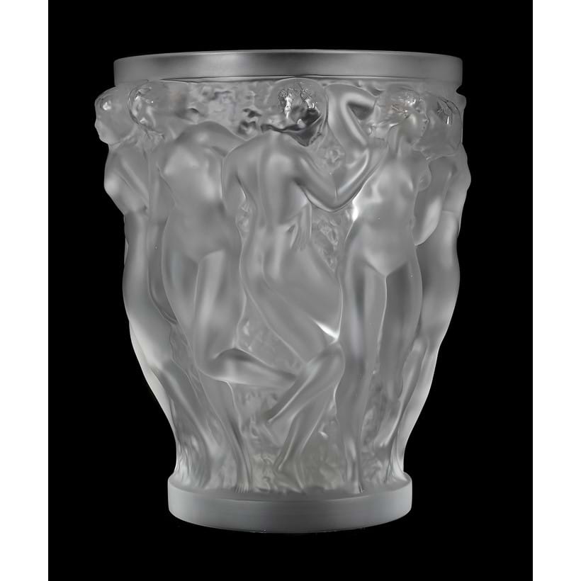 Inline Image - Lot 192: René Lalique (French, 1860-1945), 'Bacchantes' vase, designed 1927, late 20th century | Sold for £3,810