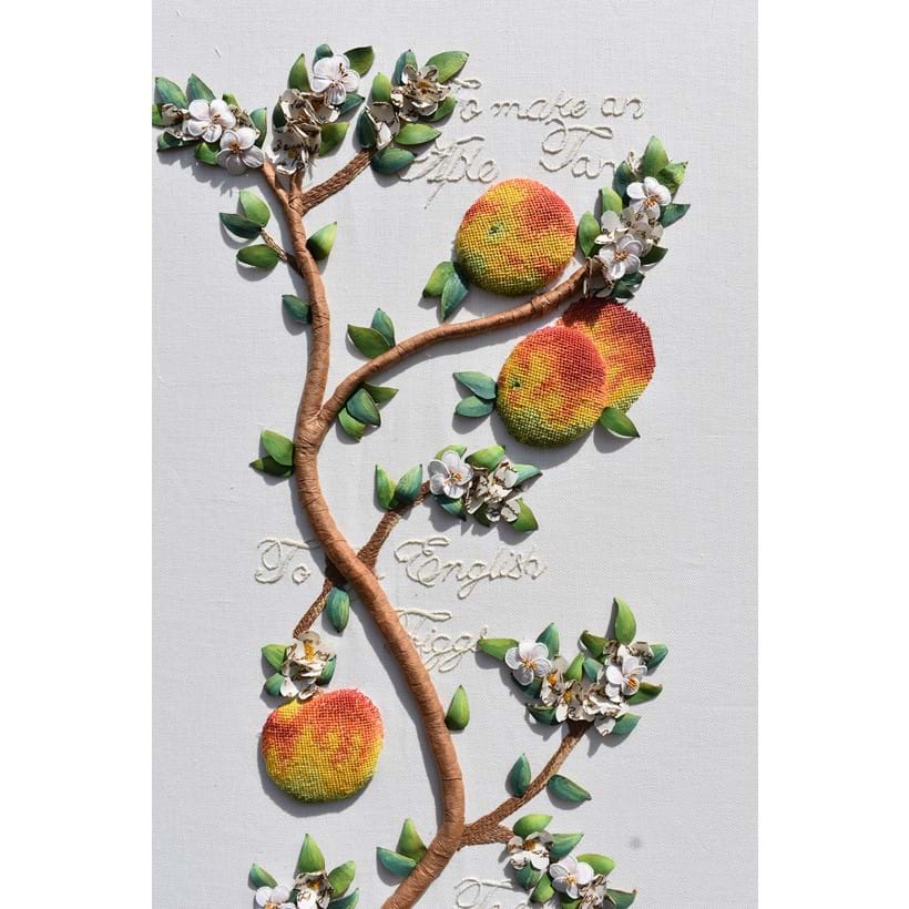 Inline Image - Orchard panel from 'Chawton in Stiches' by Emily Barnett