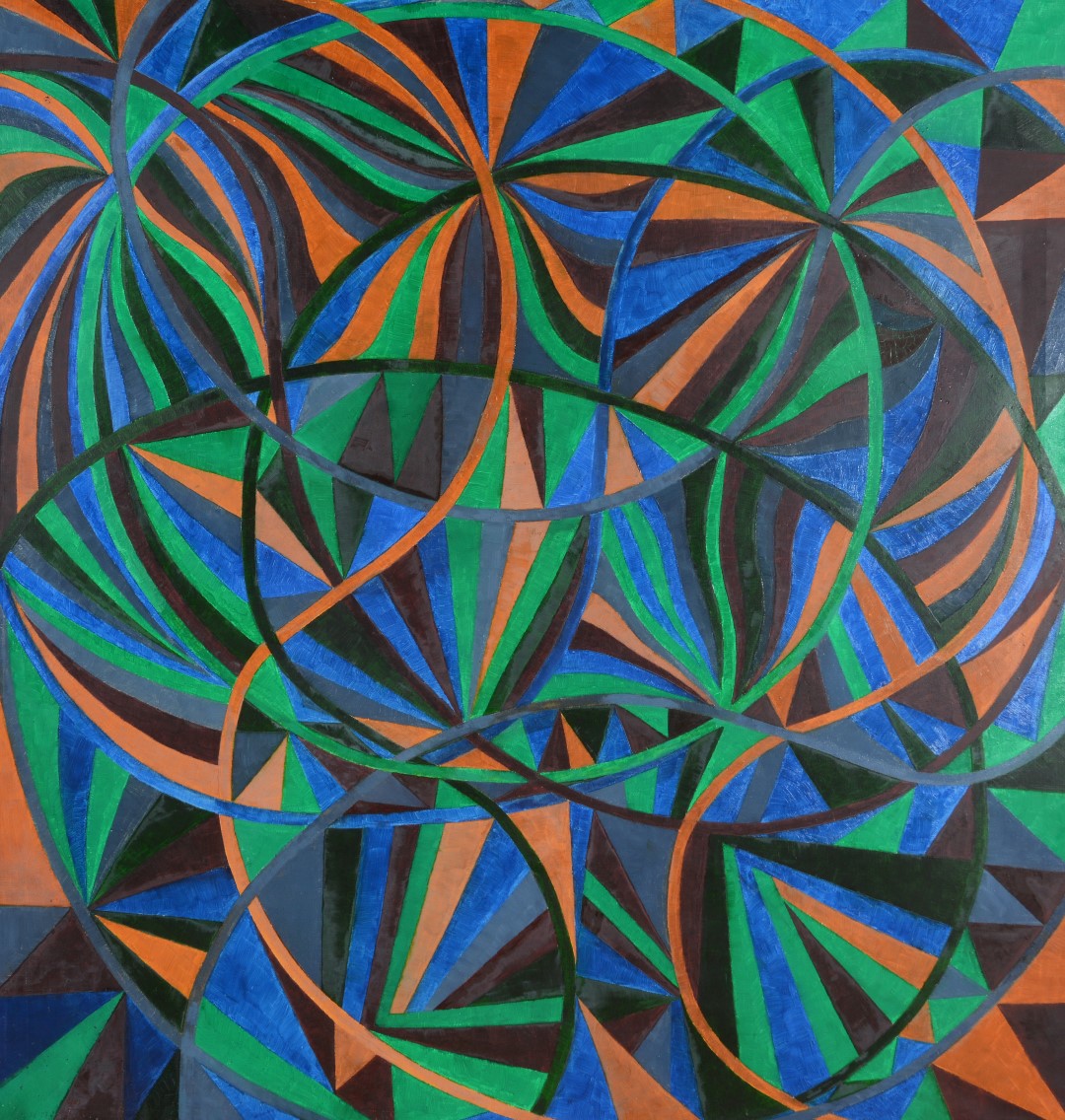 Inline Image - Lot 19, Untitled, oil on canvas, dated 29/3/70; est. £4,000-6,000 (+fees)