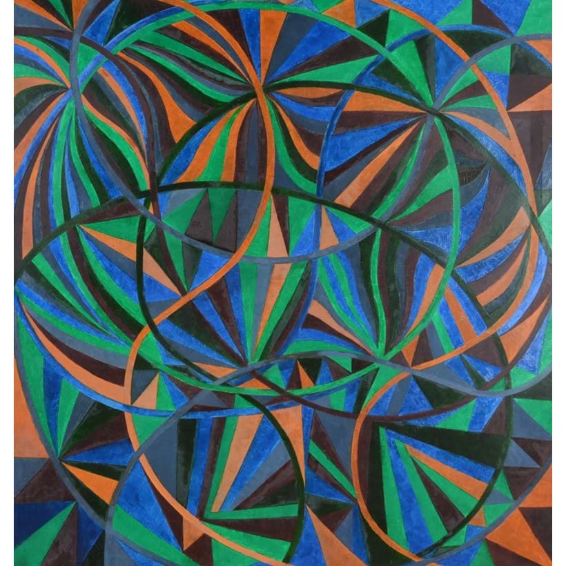 Inline Image - Lot 19, Untitled, oil on canvas, dated 29/3/70; est. £4,000-6,000 (+fees)